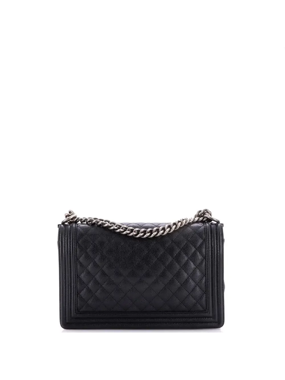 Chanel Boy Flap Bag Quilted Caviar New #264235C38B